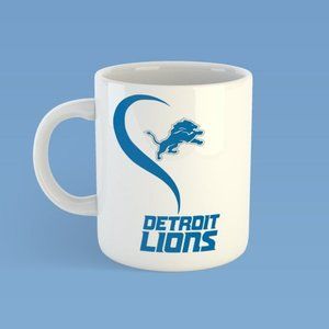 NFL Heart Favorite NFL Football Team Sport Mug of Your Favorite Team